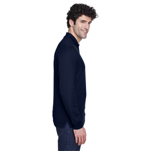 Men's Pinnacle Performance Long-Sleeve Pique Polo