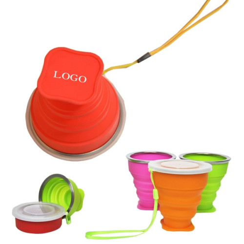 Collapsible Silicone Cup - 8 oz.