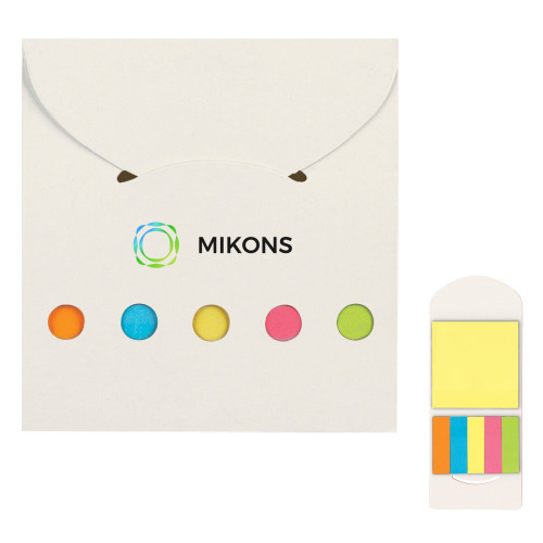 Sticky Notes And Flags In Pocket Case