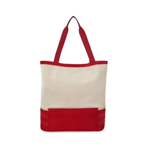 Coastal Cotton Insulated Tote