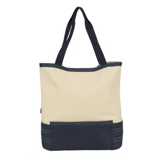 Coastal Cotton Insulated Tote