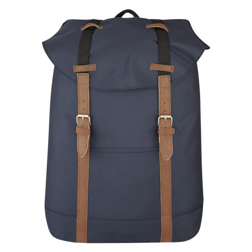 Flap Drawstring Backpack