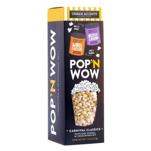 What's Pop'N Gourmet Popcorn Gift Set