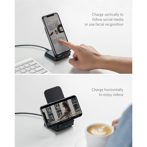 Anker® PowerWave 7.5W Stand Qi Wireless Charger