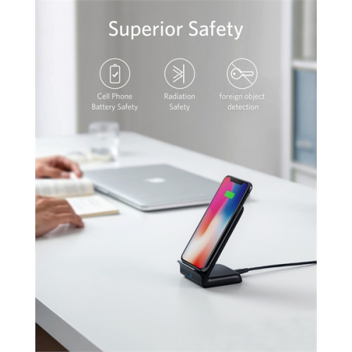 Anker® PowerWave 7.5W Stand Qi Wireless Charger