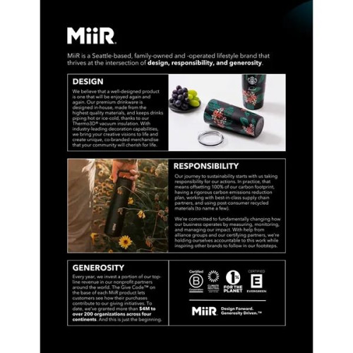 MiiR® Vacuum Insulated Wine Tumbler - 10 Oz.