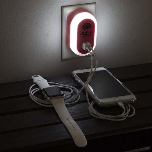 ChargeBright UL Listed Dual USB Wall Charger & AC Adaptor