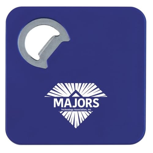 Square Coaster With Bottle Opener