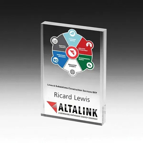 PhotoImage® Rectangle Acrylic Paperweight