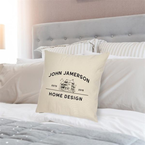 16" x 16" Cotton Canvas Pillow Case