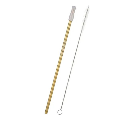 5- Pack Park Avenue Stainless Straw Kit with Cotton Pouch