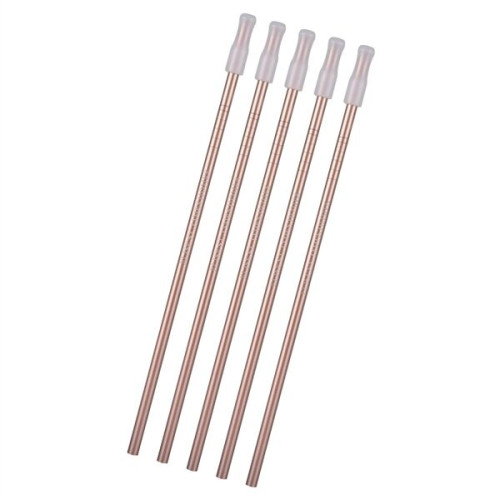 5- Pack Park Avenue Stainless Straw Kit with Cotton Pouch