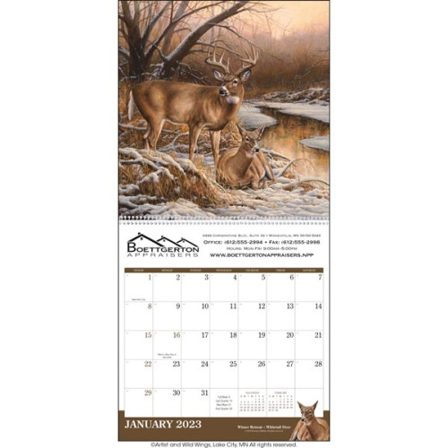 Triumph® Calendars Wildlife Art Calendar