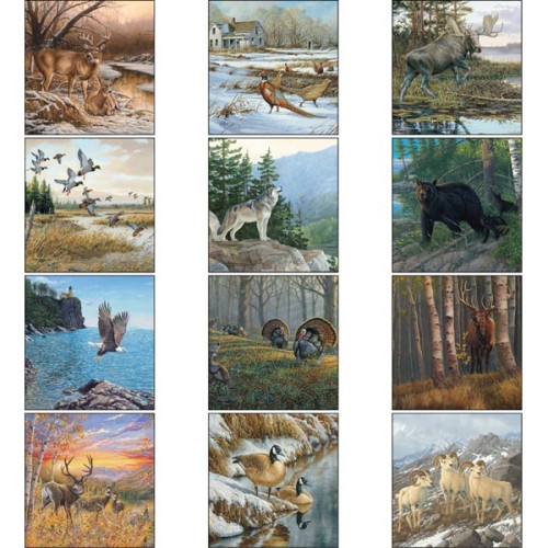 Triumph® Calendars Wildlife Art Calendar