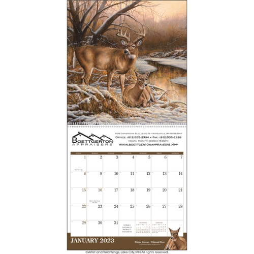 Triumph® Calendars Wildlife Art Calendar