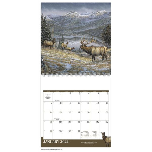 Triumph® Calendars Wildlife Art Calendar