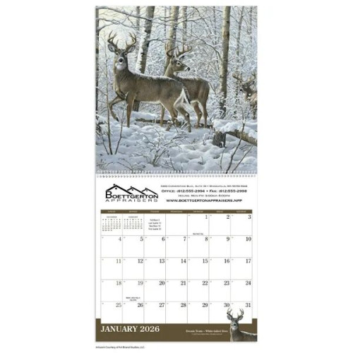 Triumph® Calendars Wildlife Art Calendar