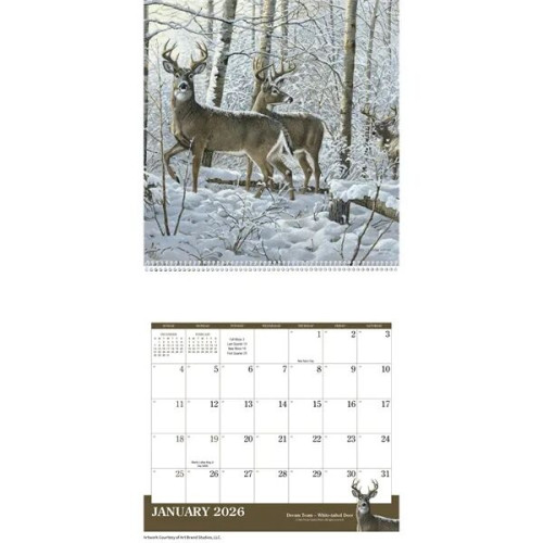 Triumph® Calendars Wildlife Art Calendar
