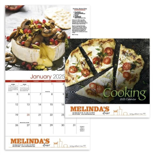 Cooking Appointment Calendar - Stapled