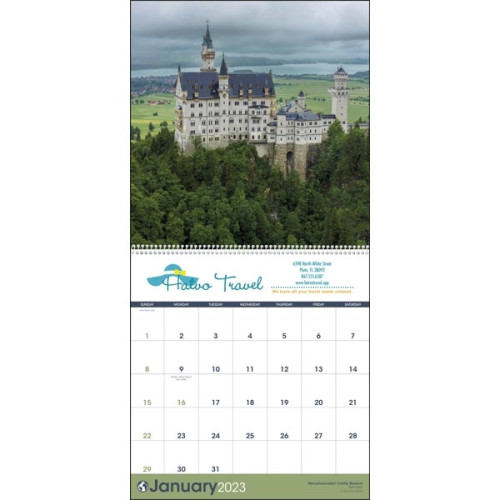 Triumph® Calendars World Scenic Calendar