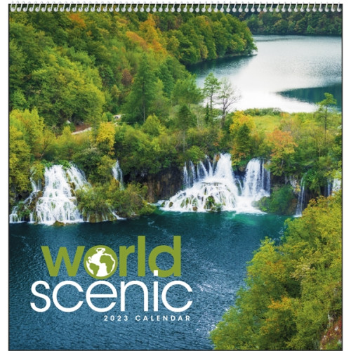 Triumph® Calendars World Scenic Calendar