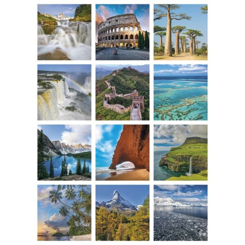 Triumph® Calendars World Scenic Calendar
