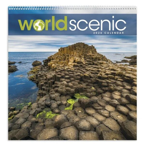 Triumph® Calendars World Scenic Calendar