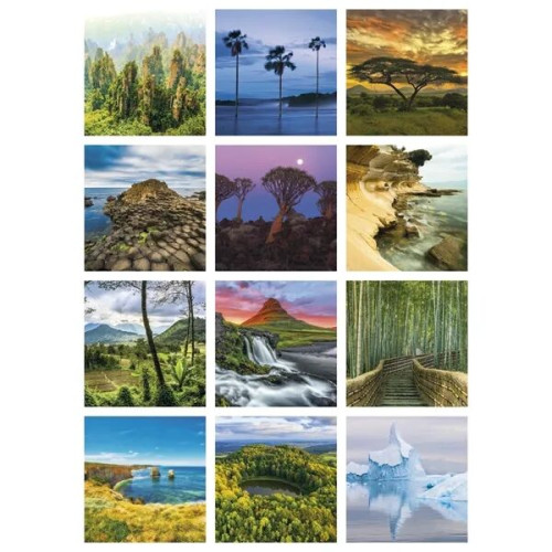 Triumph® Calendars World Scenic Calendar