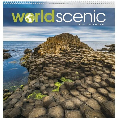 Triumph® Calendars World Scenic Calendar
