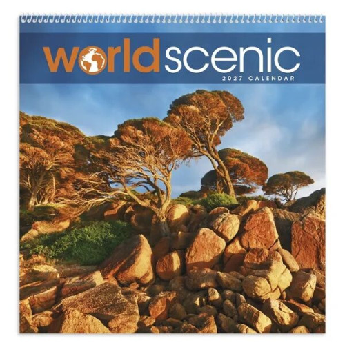 Triumph® Calendars World Scenic Calendar