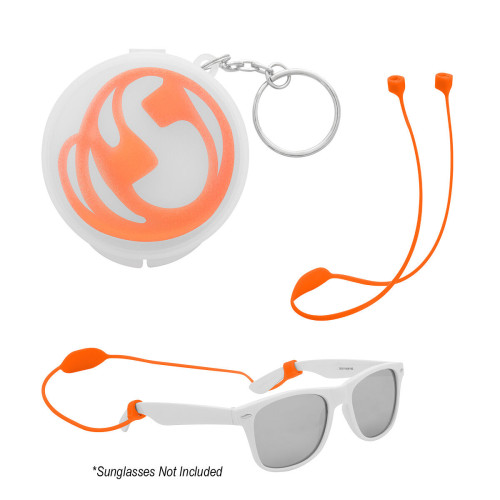 Secure Strap Ear Pod & Sunglass Holder