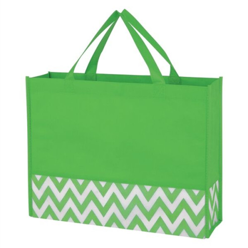 Zigzag Non-Woven Tote Bag