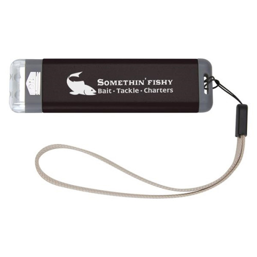 Aluminum Flashlight With Strap