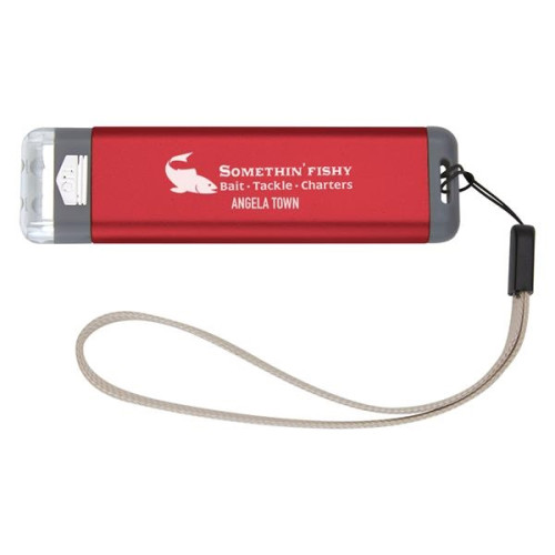 Aluminum Flashlight With Strap