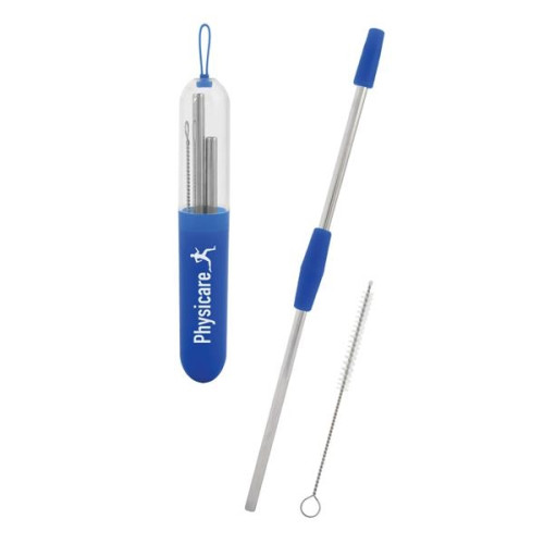 2-Piece Stainless Steel Straw Kit