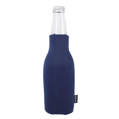 Koozie® Zip-Up Bottle Cooler with Opener