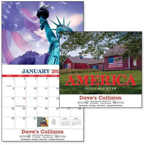 America Appointment Calendar - Stapled
