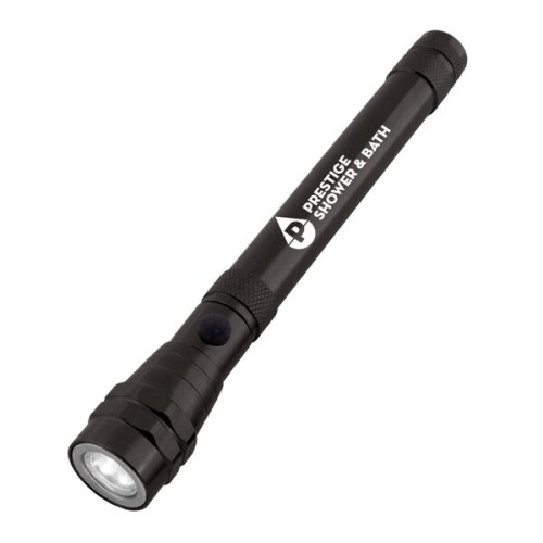 Telescopic Aluminum Flashlight With Magnet