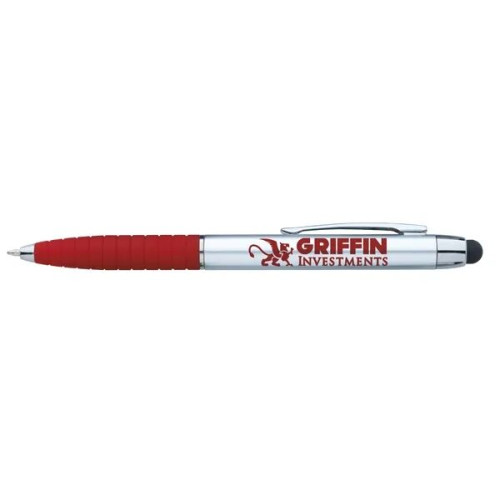 Silver Cool Grip Stylus Pen
