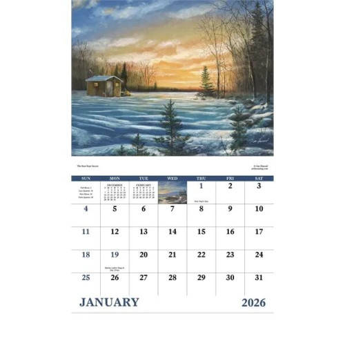 Good Value™ Scenic Memories - Stapled Calendar