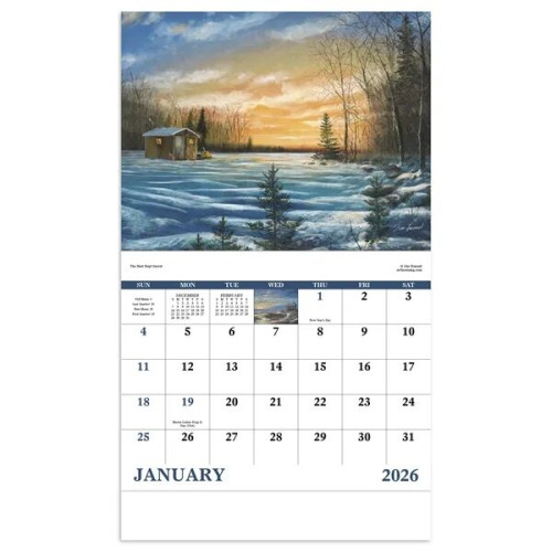 Good Value™ Scenic Memories - Stapled Calendar
