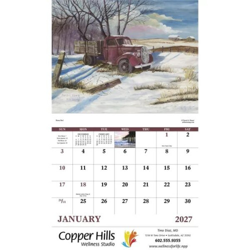 Good Value™ Scenic Memories - Stapled Calendar