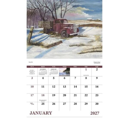 Good Value™ Scenic Memories - Stapled Calendar