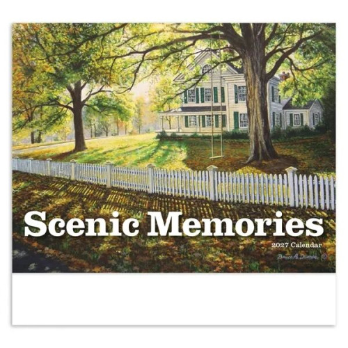Good Value™ Scenic Memories - Stapled Calendar