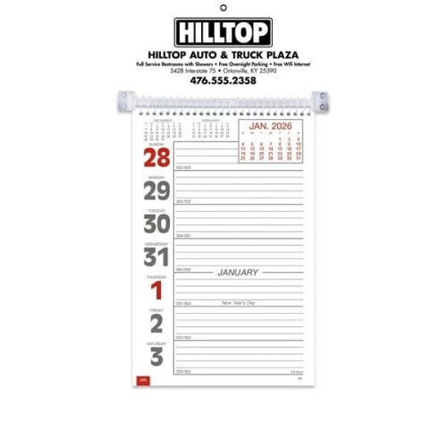Triumph® Calendars Weekly Memo Calendar