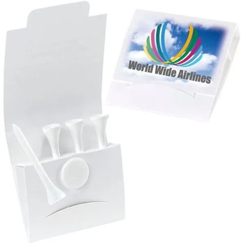 4-1 Golf Tee Packet - Value Pak - 2-1/8 tees