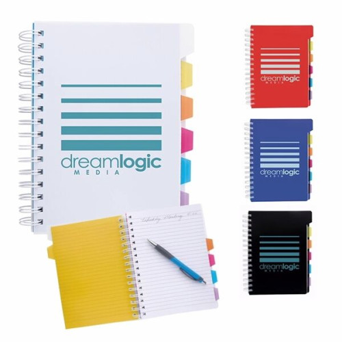 Good Value™ Spiral Notebook with Tabs