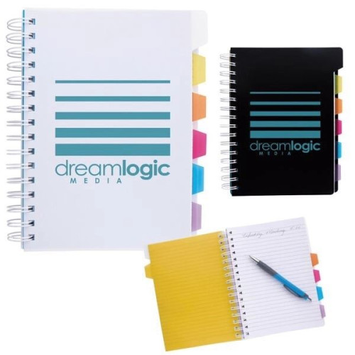 Good Value™ Spiral Notebook with Tabs