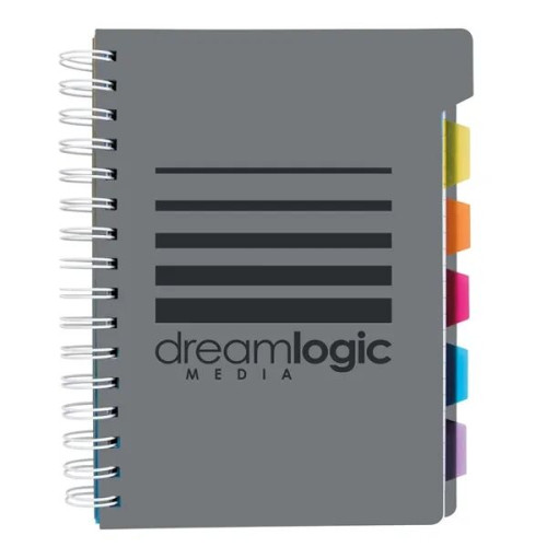 Good Value™ Spiral Notebook with Tabs