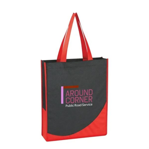 Non-Woven Tote Bag With Accent Trim